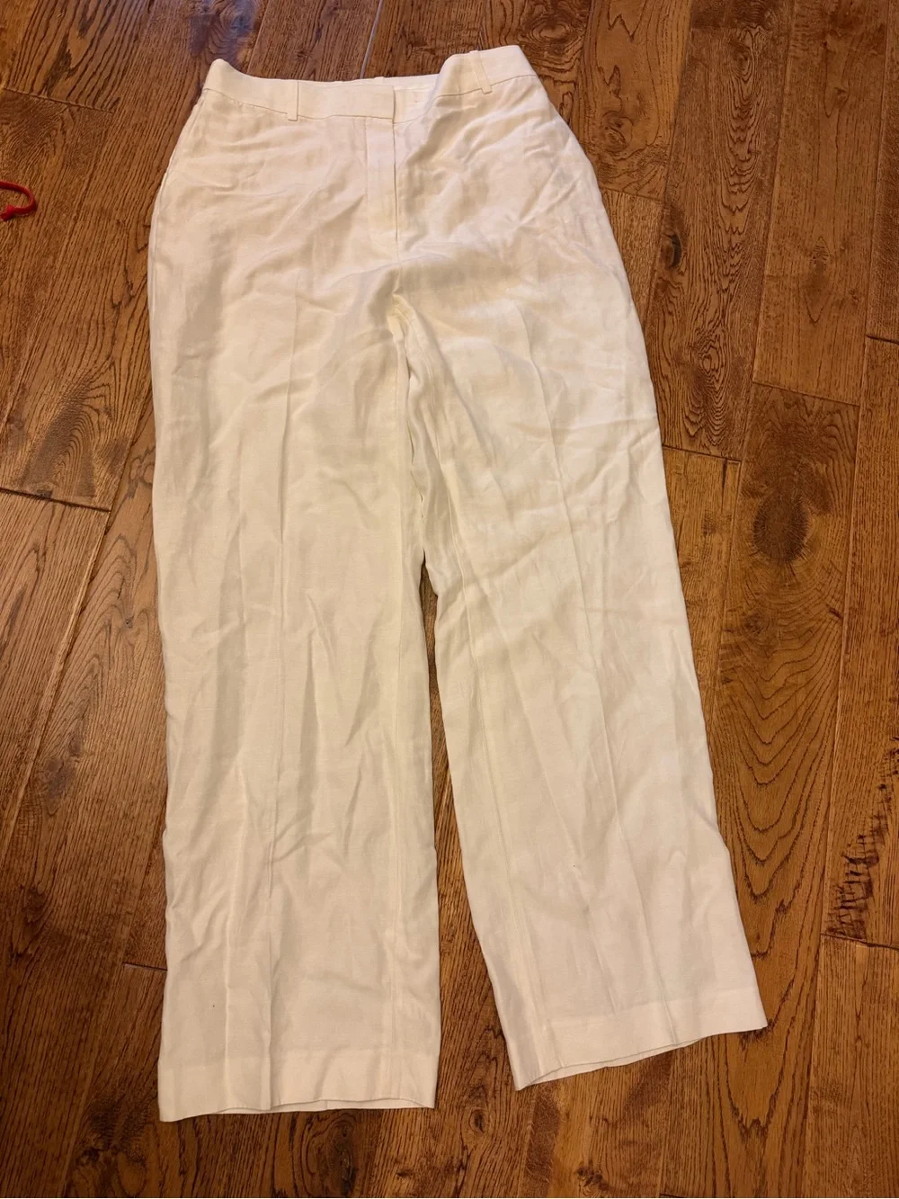Aritzia Babaton agency Linen Pant White size 12